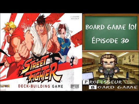 CapCom Street Fighter Deck-Building Game, Board Game