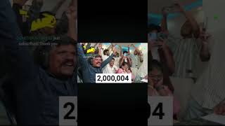 2m subscribers 🥹♥️ congratulations to dfg dhanu broh #gamingvideos #viralshort
