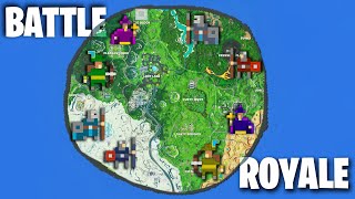 Recriei o FORTNITE  no Worldbox!