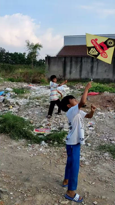 #SHORT | Layangan Animasi Superhero | Drama Bocil Adu Layangan
