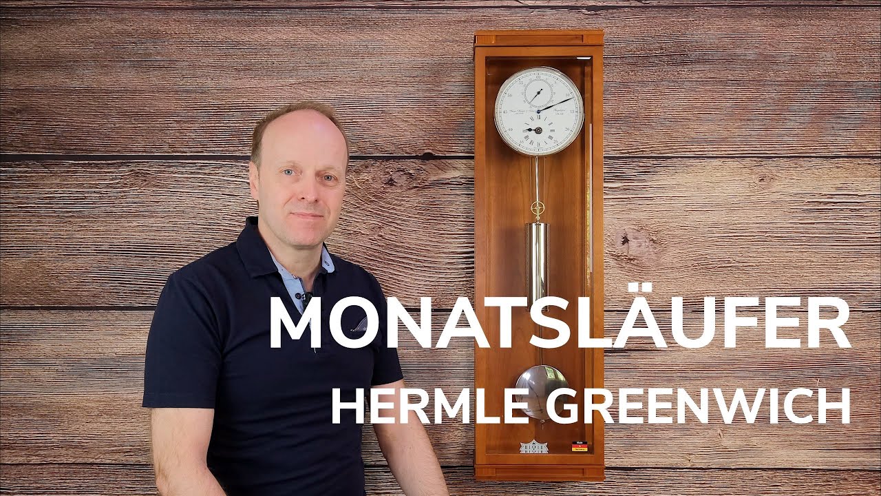 Hermle Greenwich 70875 Monatsläufer Präzisionspendeluhr - Test - Review. Die Sattler Alternative! 4K
