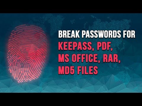 How to Break Passwords for Different File Formats