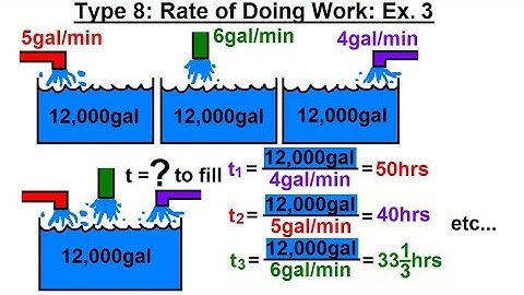 Algebra - Ch. 2: Word Problem (26 of 46) Type 8: Rate of Doing Work: Ex. 3