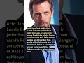 Der Schmerz von Dr. House wurde real. #HughLaurie #DrHouse #TVGeschichte