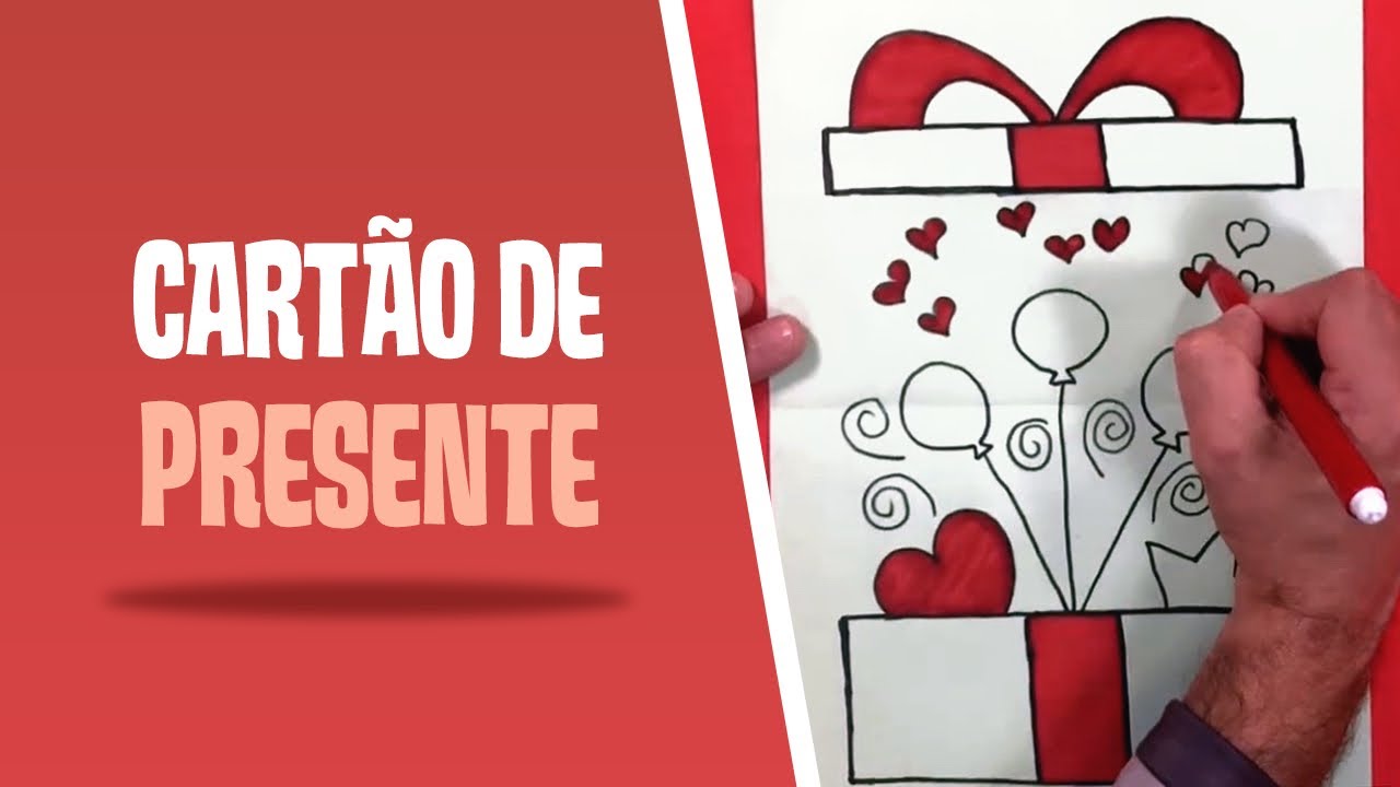 Você sabe fazer um cartão de presente? | Vlog do Osório