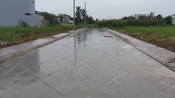 Kho tư liệu Xây dựng - Thi công đường nội bộ khu dân cư | Đổ bê tông mặt đường | Hạ tầng khu dân cư