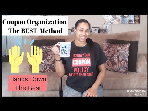 ((Giveaway Closed)) Coupon Organization || The BEST Method || Coupons and Coffee