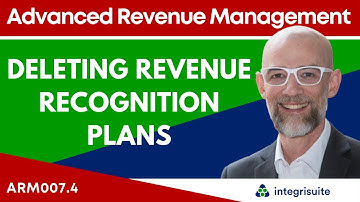 NetSuite Tutorial: Deleting Revenue Recognition Plans | NetSuite accounting software - ARM007.4