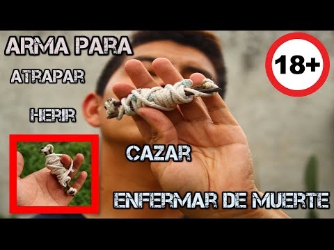 Arma Antigua Utilizada PARA herir y Atrapar En la Caza | TUTORIAL| YMX SUPERVIVENCIA