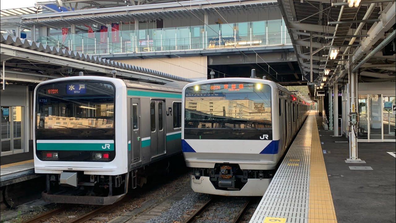 常磐線、磐越東線　午後のいわき駅発着集！