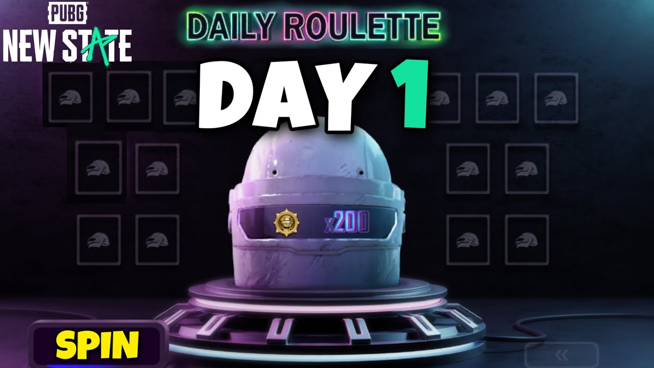 PUBG: New State Daily Roulette Day 1