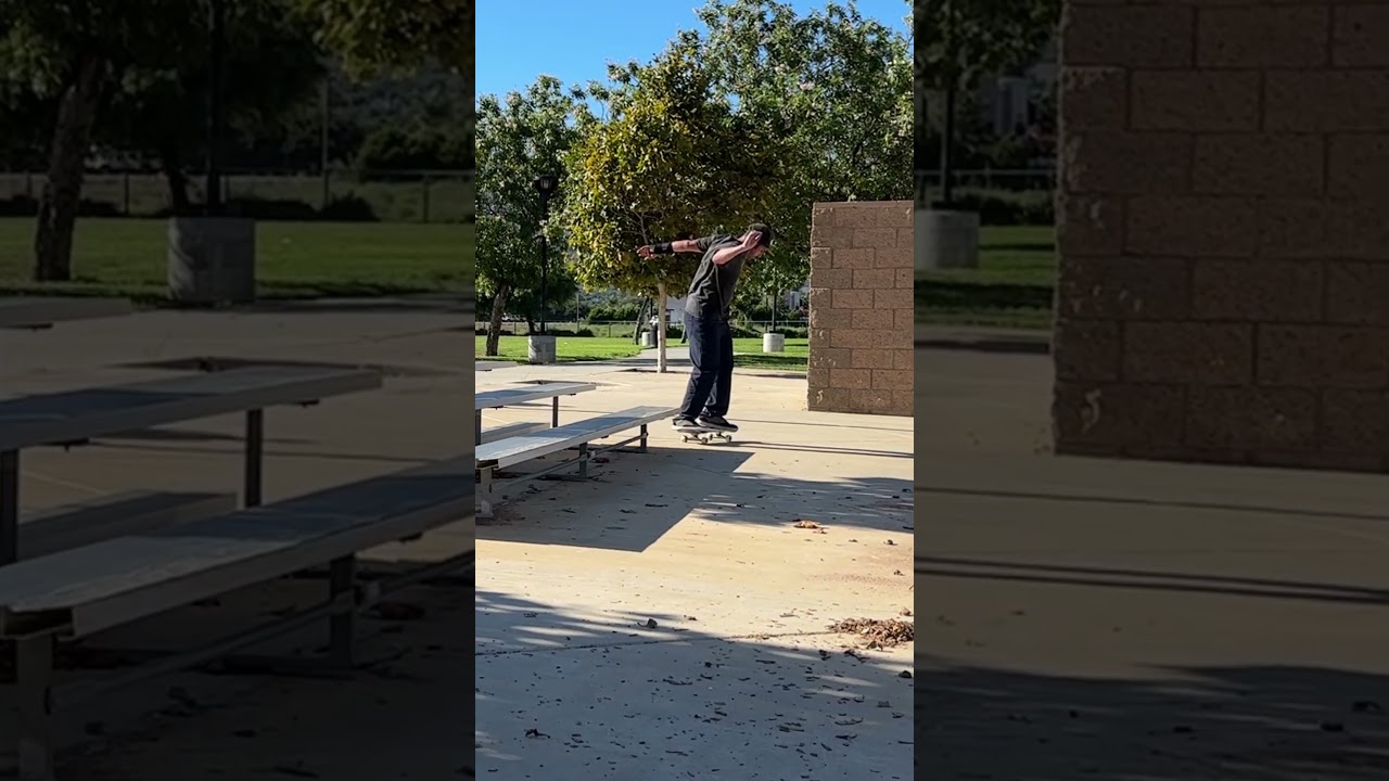 3 tricks on a BROKEN bleacher! 