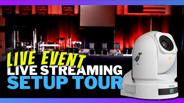 Live Stream Setup Tour for Churches and Live Events