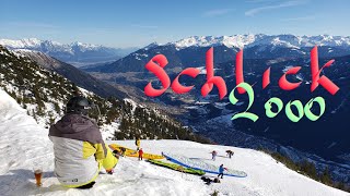 Австрия Schlick2000 подъем на вершины в январе 2020