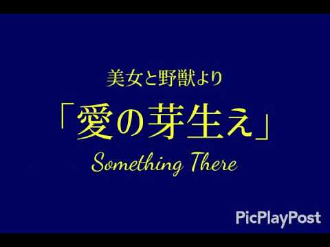 ディズニー 美女と野獣より「愛の芽生え」〜Disney Beauty and the the Beast「Something There」〜