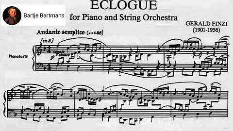 Gerald Finzi - Eclogue for Piano and Strings, Op. ...