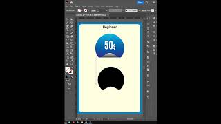 Peeling Effect Stickers in Adobe Illustrator || Tutorial. #shorts #youtbechannel #foryou