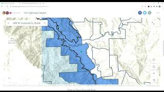 How to use the Santa Cruz County Debris Flow Evacuation Map