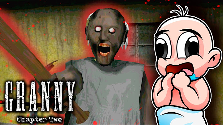 GRANNY 2 : No Puedo ESCAPAR de la ABUELA MALVADA 😨🔪  BEBÉ NOOB JUEGA PRIMERA VEZ GRANNY 2