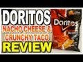 DORITOS® Locos Tacos Nacho Cheese &amp; Crunchy Taco Flavored Corn Chips Review
