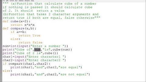Working with Functions Part 7 | Computer Science Class XII (CBSE)