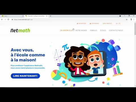 Pour se connecter à NetMath