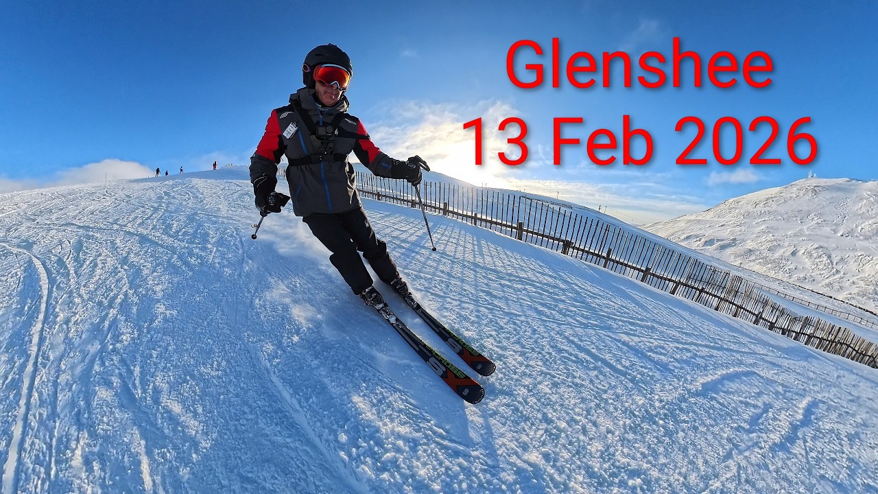 Glenshee 13 Feb 2026 with Insta 360 X5.