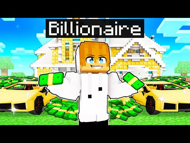 CeeGee Is A BILLIONAIRE In Minecraft! (Tagalog) class=