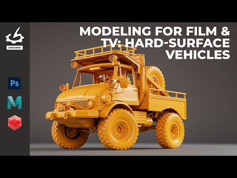 Modeling For Film & TV: Hard-Surface Vehicles with Josh Docherty