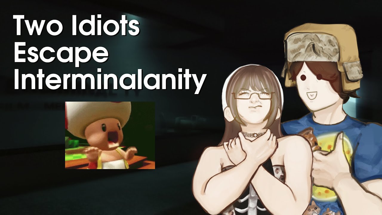 Playing Interminality on Roblox with my dumbass friend 