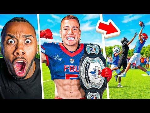 Baby Gronk SHUTS DOWN The Haters at FBU Championship...
