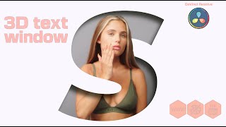 DaVinci Resolve: 3D Text Window