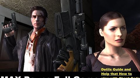 Max Payne Full Game | Datils Review and Cheat Code