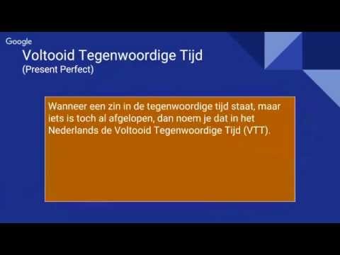 Engels: Voltooid Tegenwoordige Tijd - Present Perfect