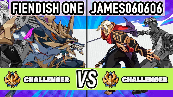 2XKO ▰ Fiendishone (Warwick / Braum) vs James060606 (Yasuo / Ekko) ▰ High Level Gameplay