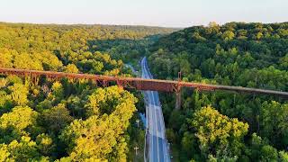 Trestle Bridge - Downingtown, PA - DJI Mini Pro 4