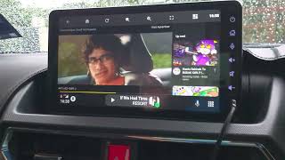all new perodua Alza advance baru 2022 android auto can play youtube after download AAAD carstream screenshot 2