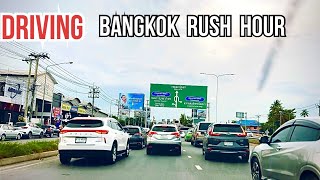 Bangkok Rush Hour-Driving Around In Bangkok Thailand 🇹🇭