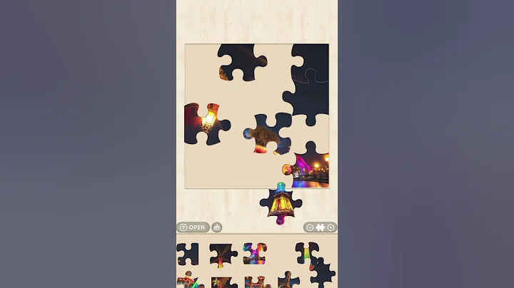 Rainbow Eiffel Glow 😍//#viralshort #shorts#jigsawpuzzle #jigsaw #puzzle#gaming @JigsawPuzzle928