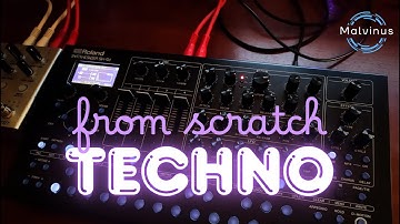Creating Techno in Real Time — My First Techno Improvisation with SH-4d