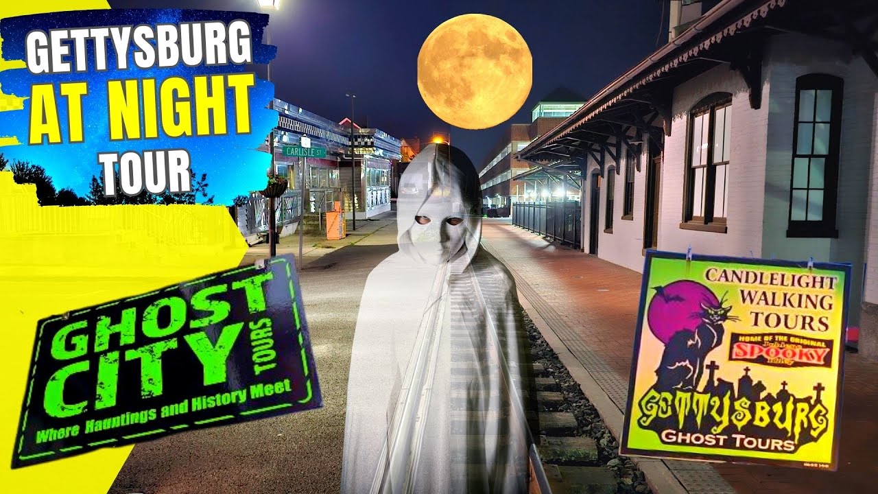 Gettysburg PA Night Tour - Walking Tour of Downtown Gettysburg Pennsylvania
