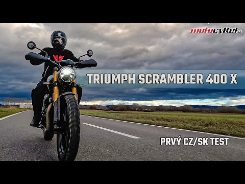 Štýlovejšia náhrada za skúter do mesta? Predstavenie nového Triumph Scrambler 400X - motocykel.sk