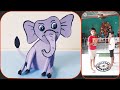 How to Make Paper Elephant Toy/ Paper Elephant Toy Craft/ Easy &amp; Simple 3d Paper Elephant.