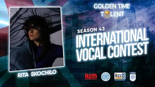 GOLDEN TIME TALENT | 43 Season | Rita Skochilo | Singer-songwriter