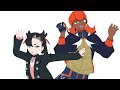 【MMDポケモン】マリィとキバナ【未完モデル】