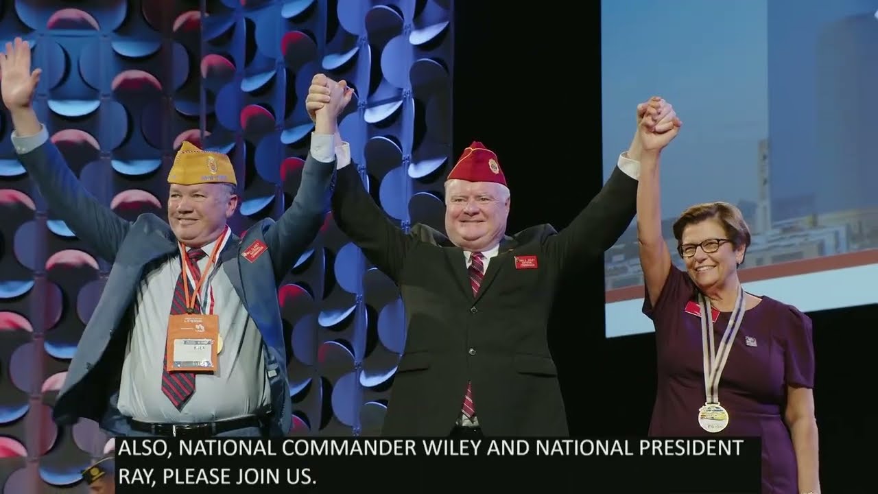 New American Legion Leaders take stage at American Legion National Convention