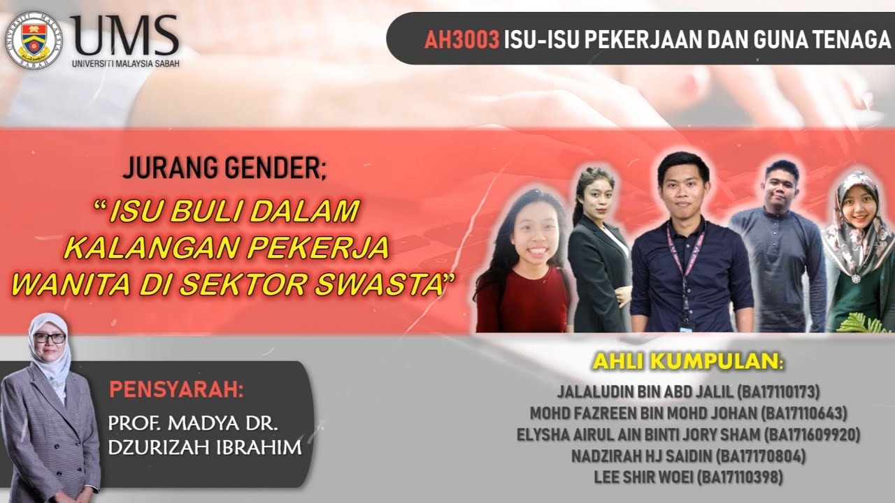 AH30203 ISU PEKERJAAN DAN GUNA TENAGA (ISU BULI DALAM ...