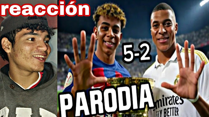 Reaccionando a Canción Real Madrid vs Barcelona 2-5 (Parodia Si Antes Te Hubiera Conocido - KAROL G)