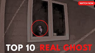 Top 10 Real-Life Ghost Encounters You Shouldn’t Watch Alone #ghost#horror #creepy #viral #scary  