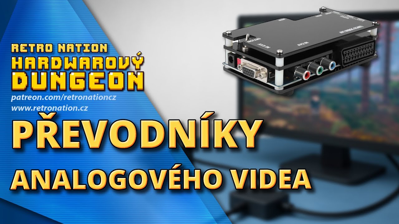 Převodníky analogového videa - Jak ze starých konzolí dostat video výstup do HDMI